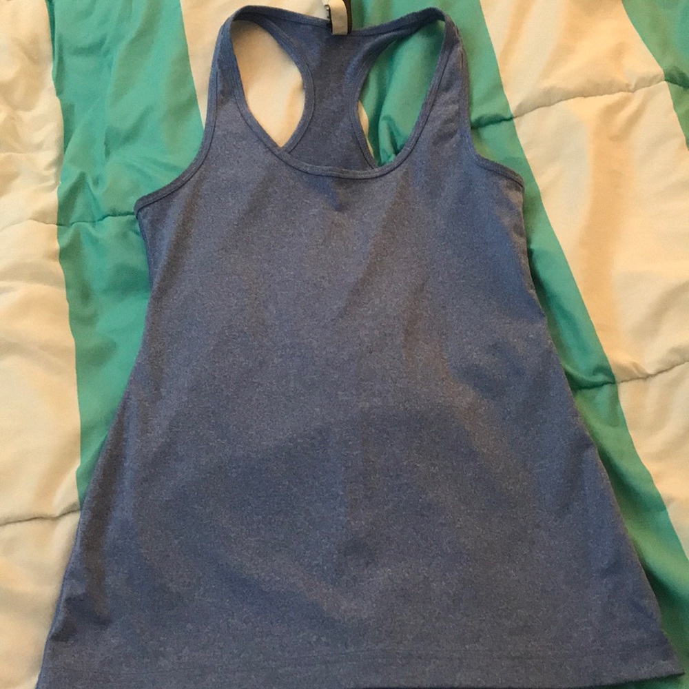 Purple tank